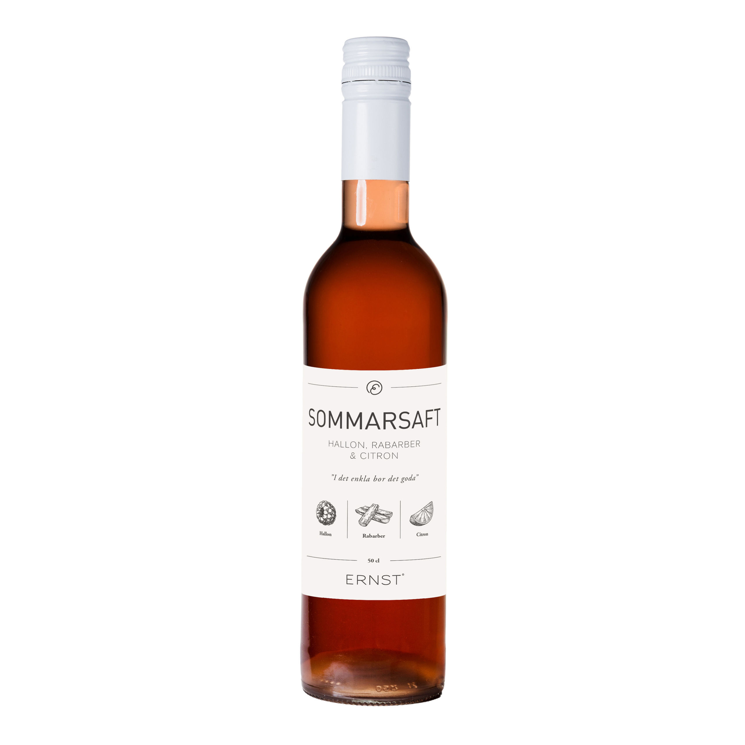 ERNST | Sommersaft - Himbeere, Rhabarber und Zitrone