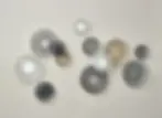 Schale aus pulververschichtetem, beigem Stahl von Blomus.