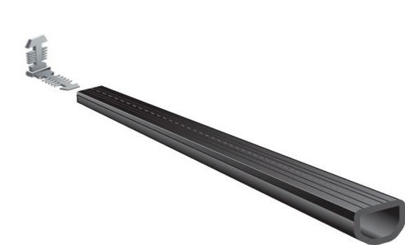Pre desiccated rubber foam spacer