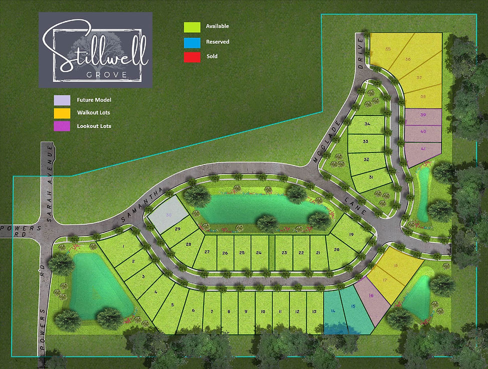 stillwell grove site site plan