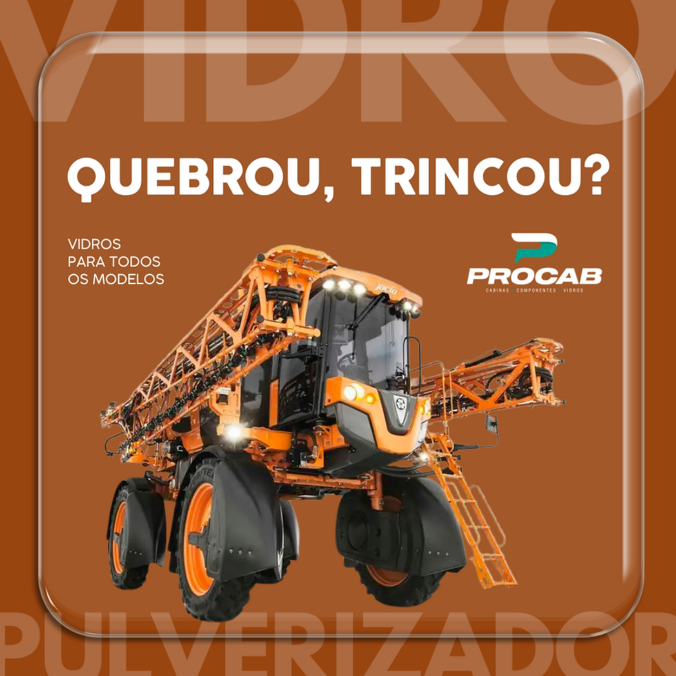 Vidros para Pulverizadores
