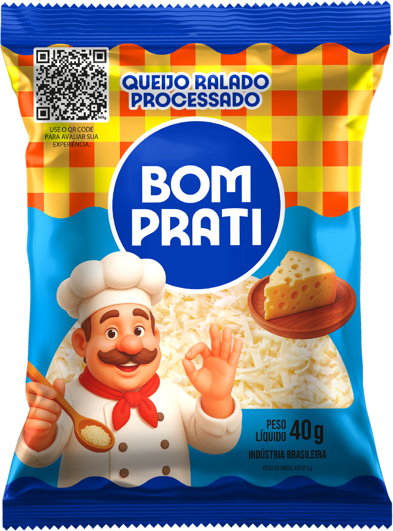 Queijo Ralado Bom Prati 40 g