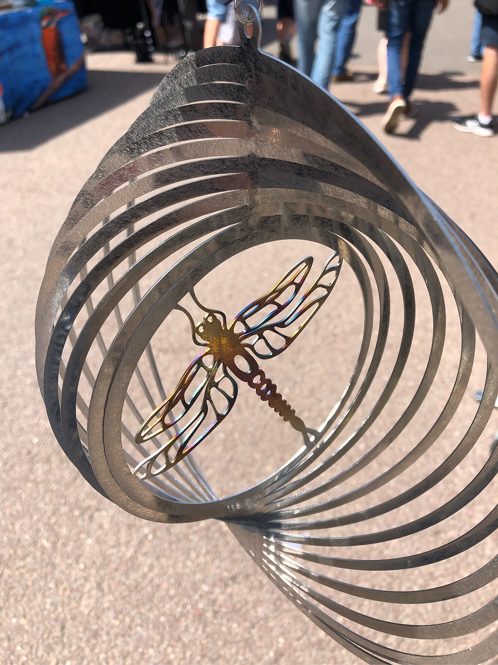 Thumbnail: Stainless Spinners - Birds, Bees and Butterflies