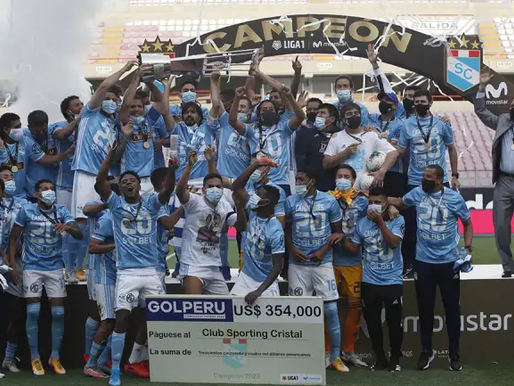 Sporting Cristal: Campeón de la Liga 1 