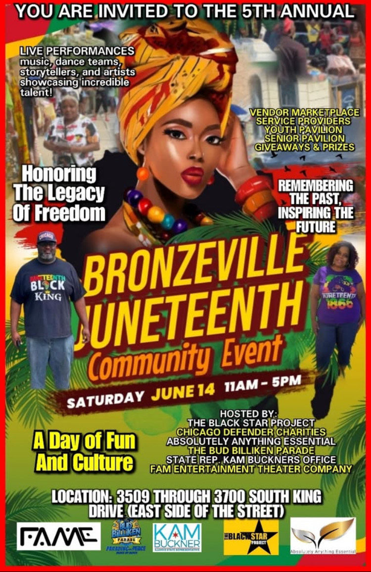 Bronzeville's 2025 Juneteenth Celebration: Honoring the Legacy of Freedom Bronzeville’s 2025 Juneteenth Celebration "Hon