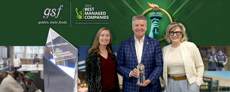 Golden State Foods Recognized as a US Best Managed Company
