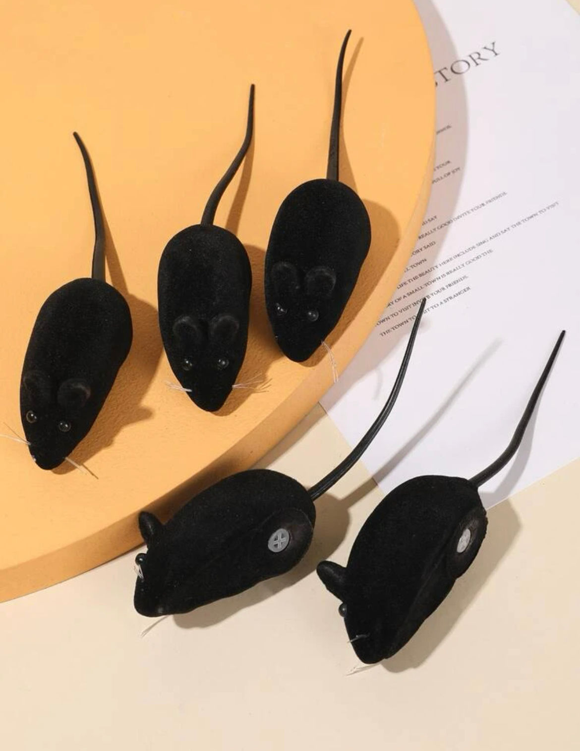 Juguete  con diseño de ratón para gatos con sonido 