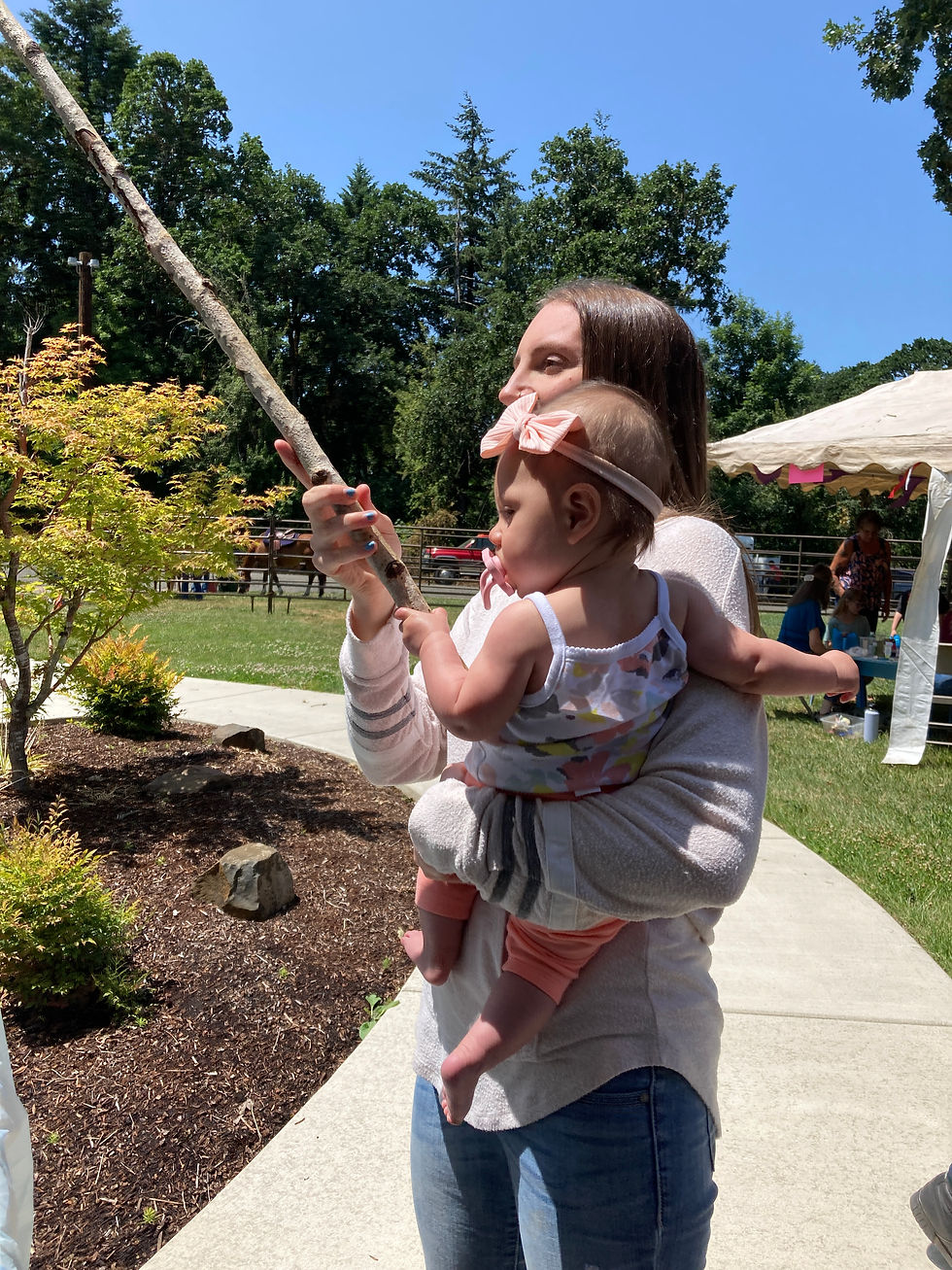 Even the littlest ones had fun