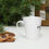 Thumbnail: KEEP PUSHING LIFESTYLE Latte mug