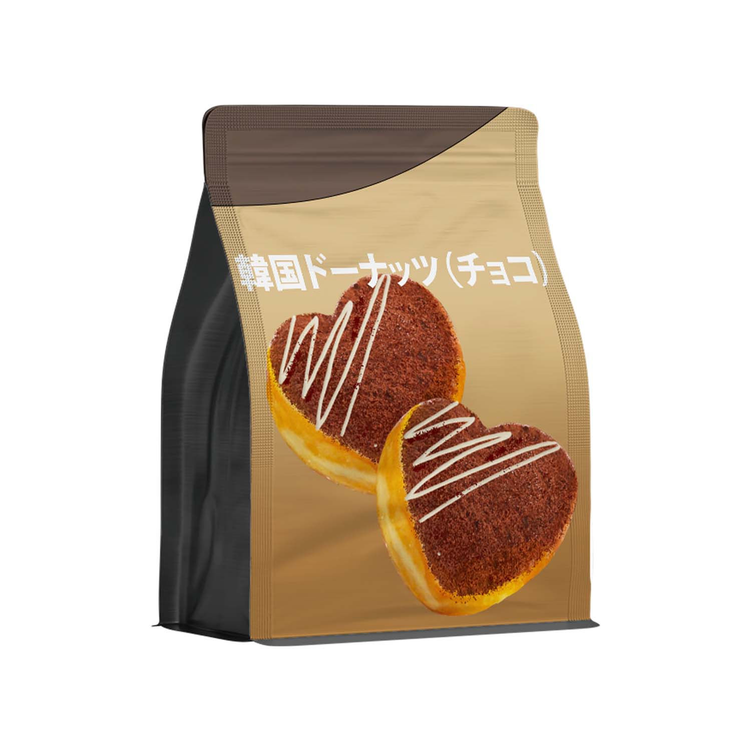 韓国スイーツ：韓国ドーナッツ（チョコ）