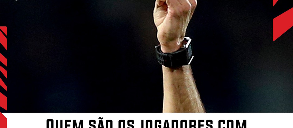 Apenas um jogador suspenso por cartões amarelos!