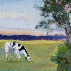 Afternoon Graze - framed