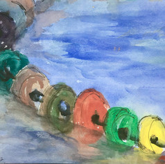 Seine Net Floats - framd