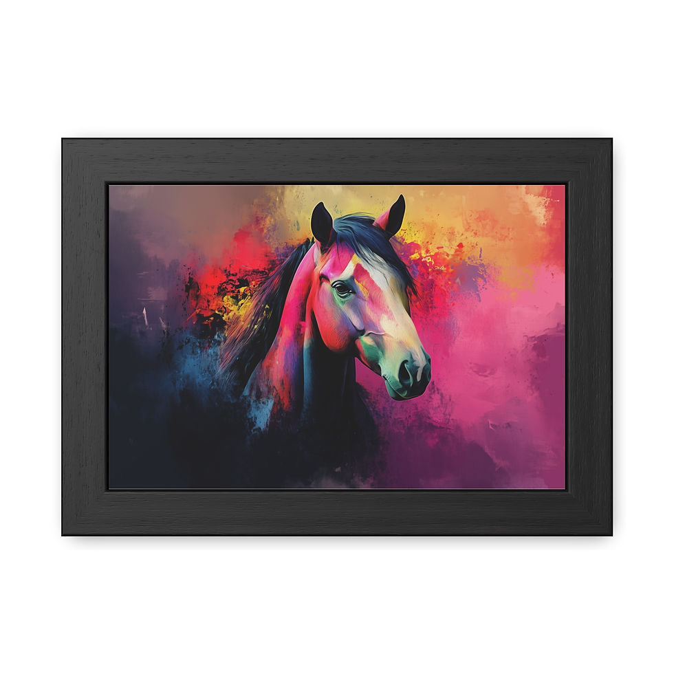 unique horse inspired artwork