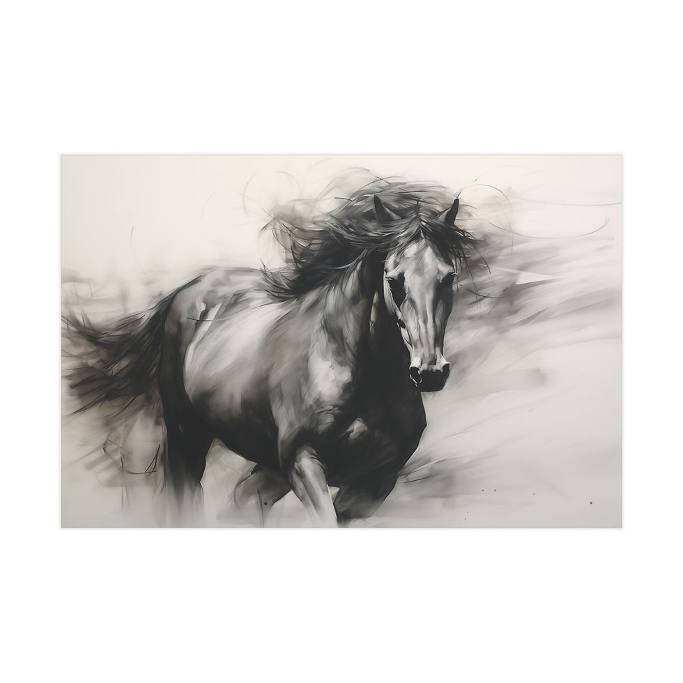 Beautiful horse art