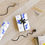 Thumbnail: Blue & White Horse Gift Wrapping Paper