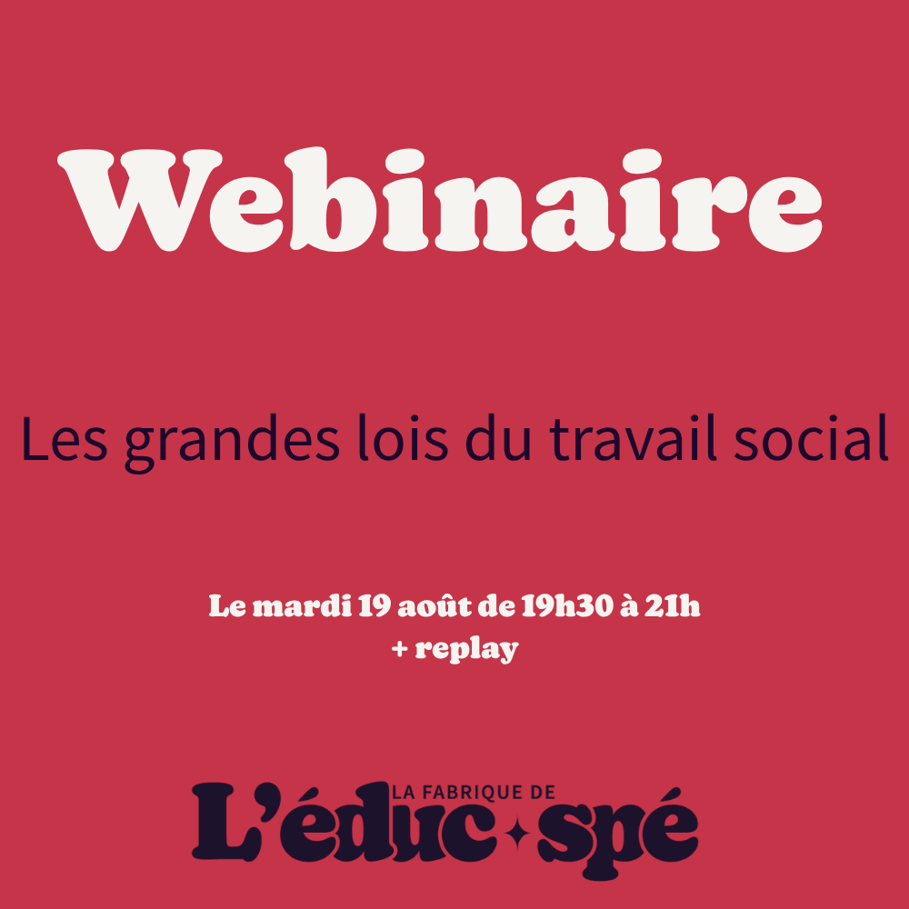 Les grandes lois du travail social
