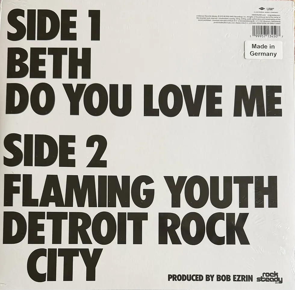 Disque vinyle de Kiss - Special Kiss Tour EP | Vinyles & Vintage