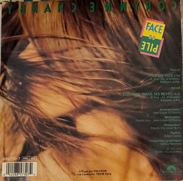 Miniature : Disque vinyle de Corynne Charby - Pile Ou Face en vente sur www.vinylesandvintage.com