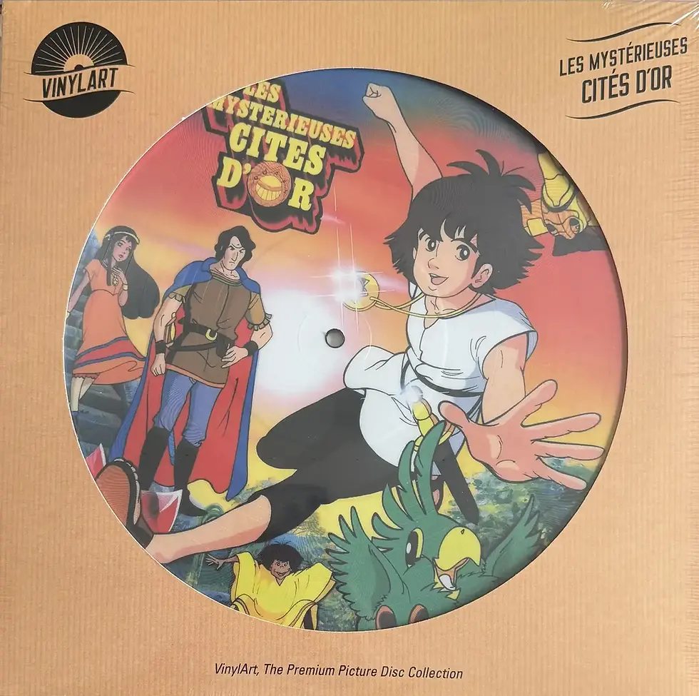 Disque vinyle de Apollo - Les Mystérieuses Cités D'Or | Vinyles & Vintage