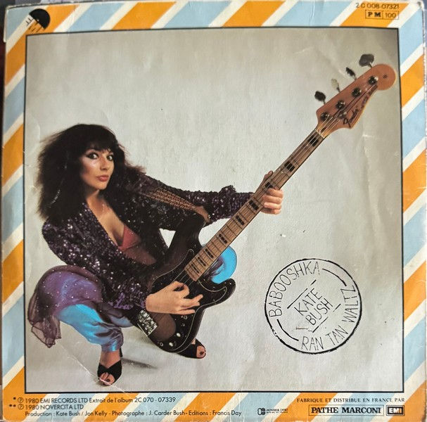 Miniature : Disque vinyle de Kate Bush - Babooshka en vente sur www.vinylesandvintage.com