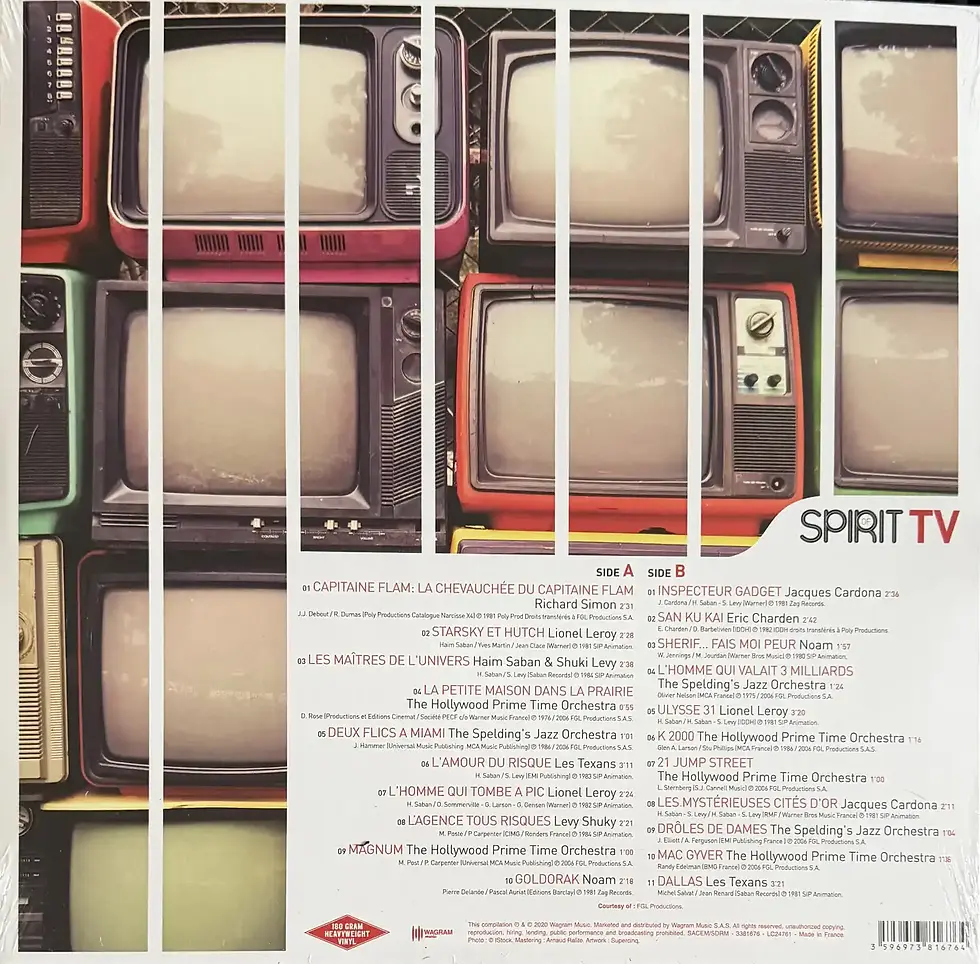 Miniature : Disque vinyle de Spirit Of - Spirit Of TV | Vinyles & Vintage