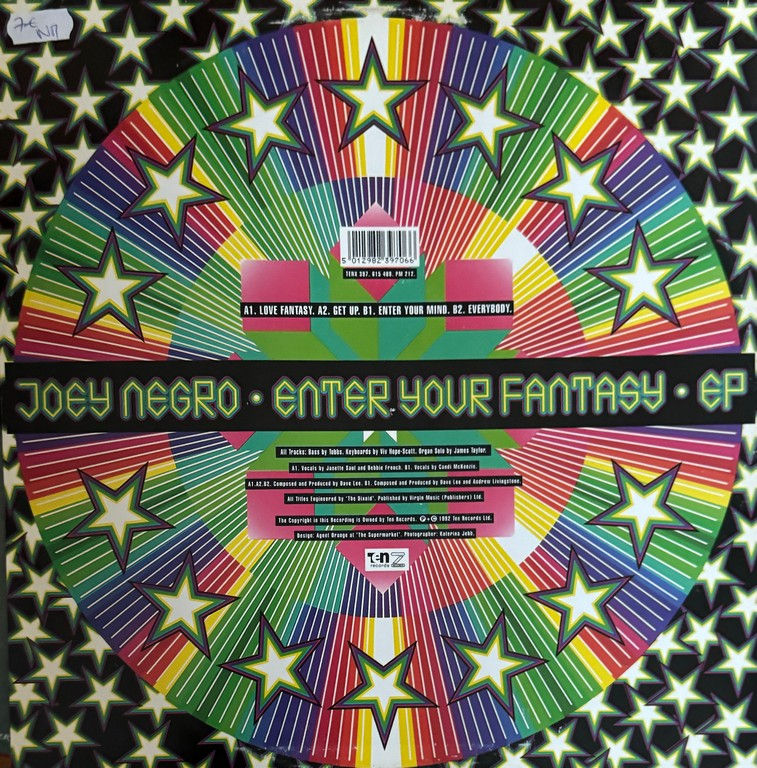 Miniature : Disque vinyle EP de Joey Negro - Enter your fantasy en vente sur www.vinylesandvintage.com