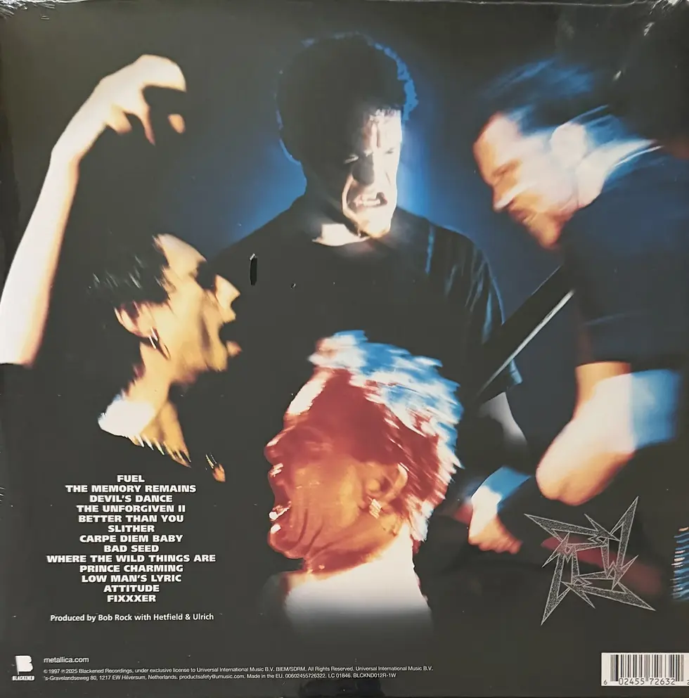 Disque vinyle de Metallica - Reload | Vinyles & Vintage