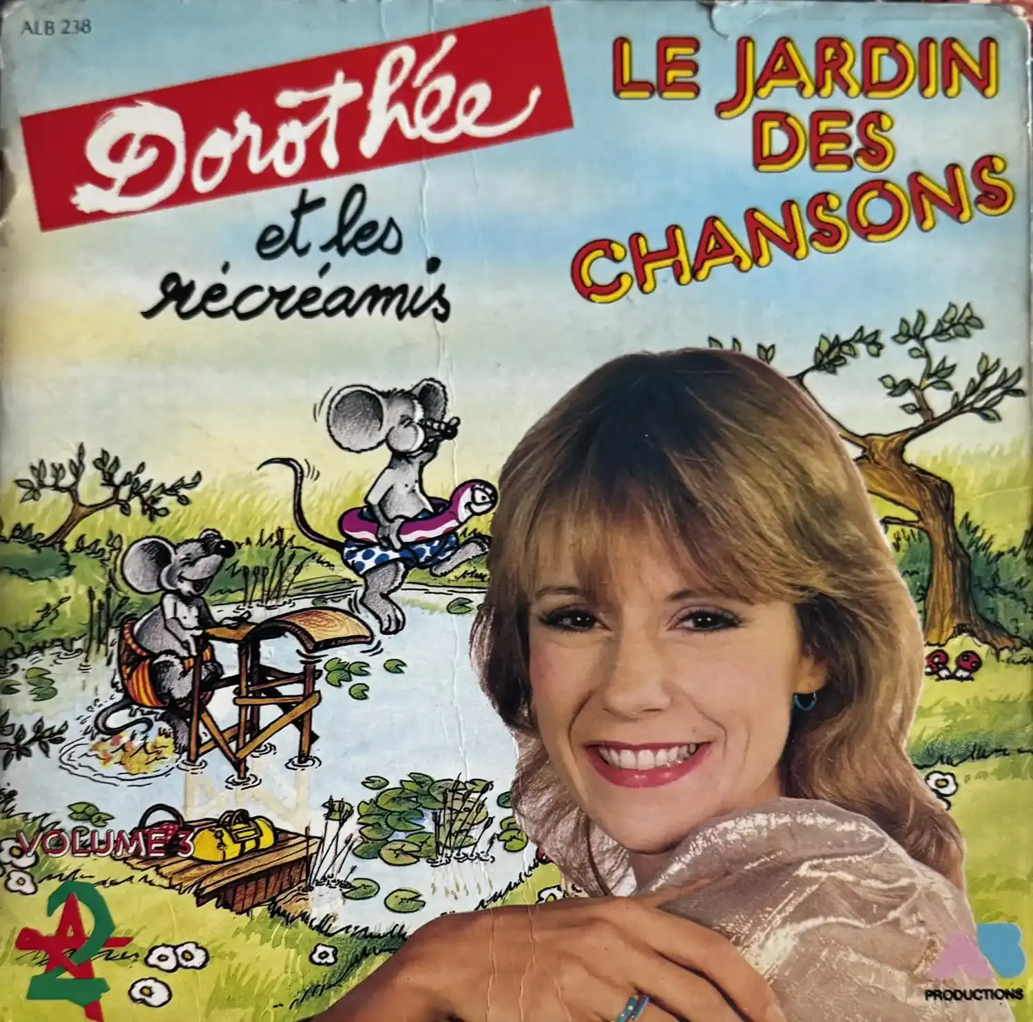 Disque vinyle de Dorothée Et Les Récréamis - Le Jardin Des Chansons - Volume 3 | Vinyles & Vintage