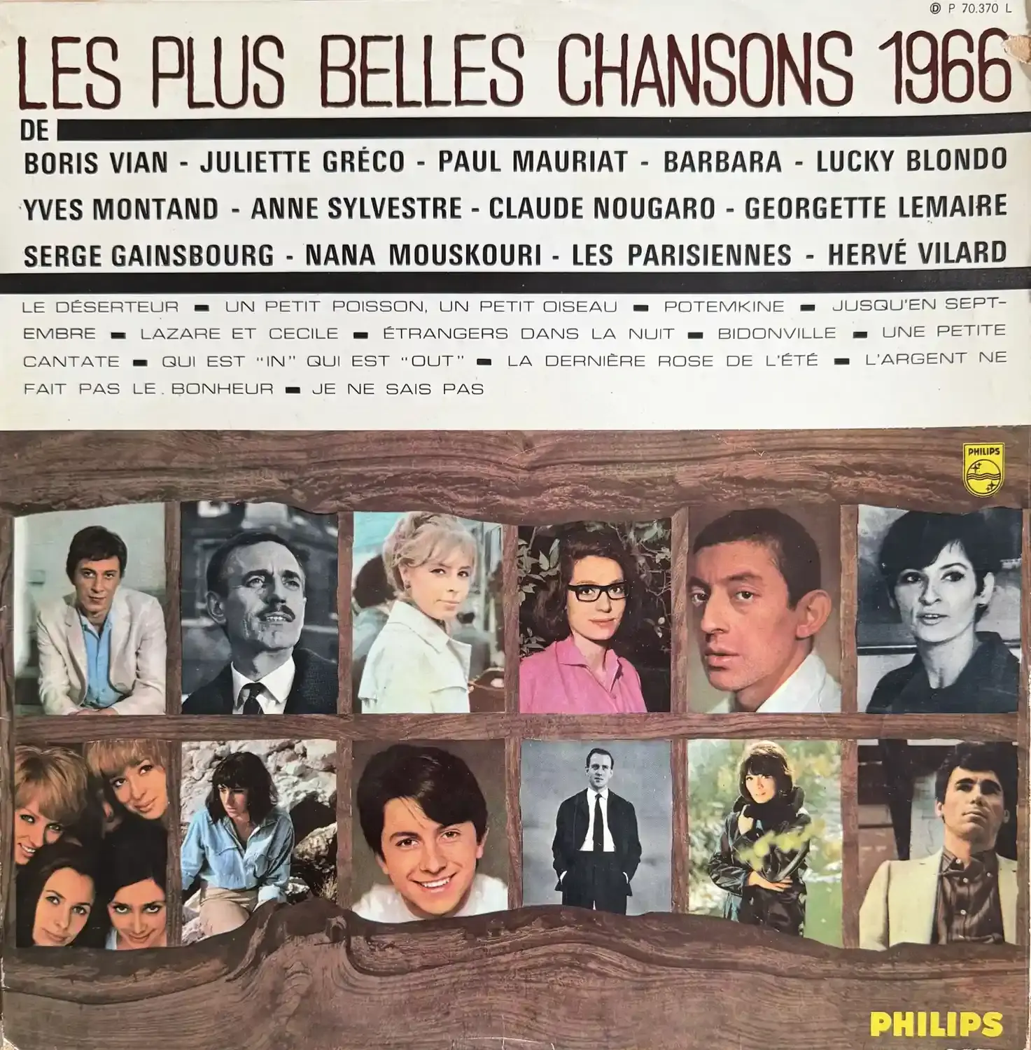 Disque vinyle Compilation - Les Plus Belles Chansons 1966 | Vinyles & Vintage