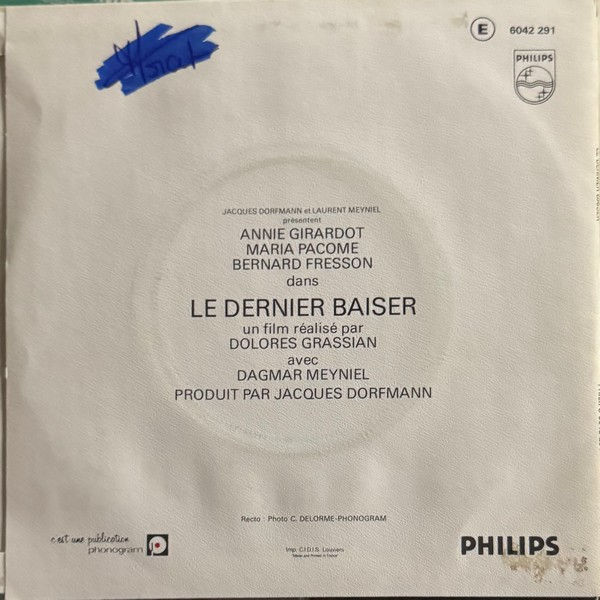 Disque vinyle de Serge Lama - Le Dernier Baiser en vente sur www.vinylesandvintage.com