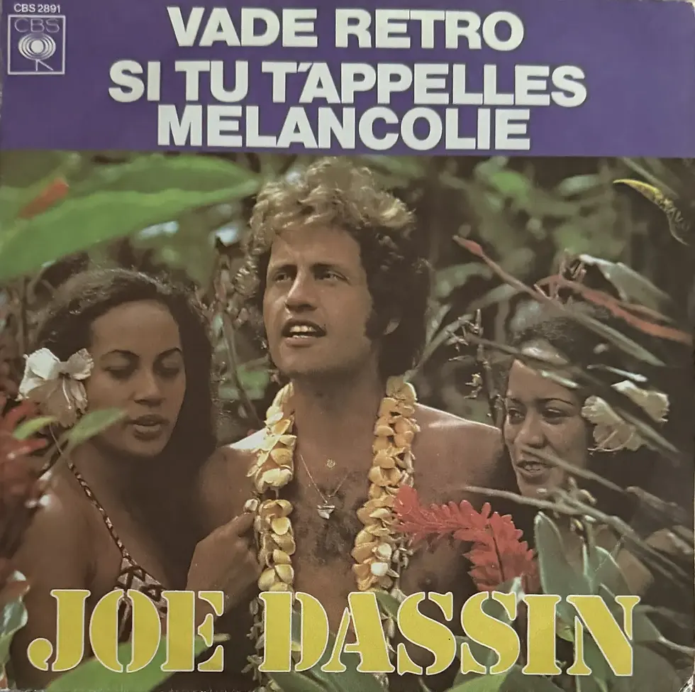 Disque vinyle de Joe Dassin - Vade Retro / Si Tu T'appelles Mélancolie | Vinyles & Vintage