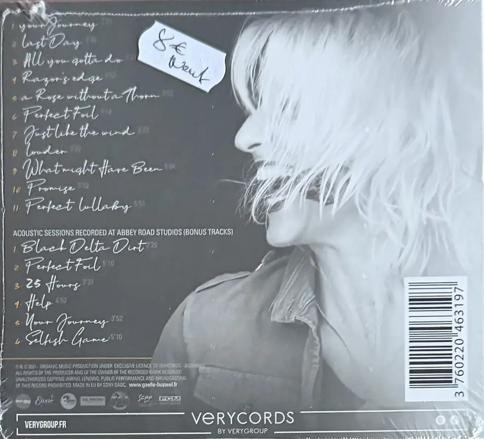 Miniature : CD Audio de Gaëlle Buswel - Your Journey | Vinyles & Vintage