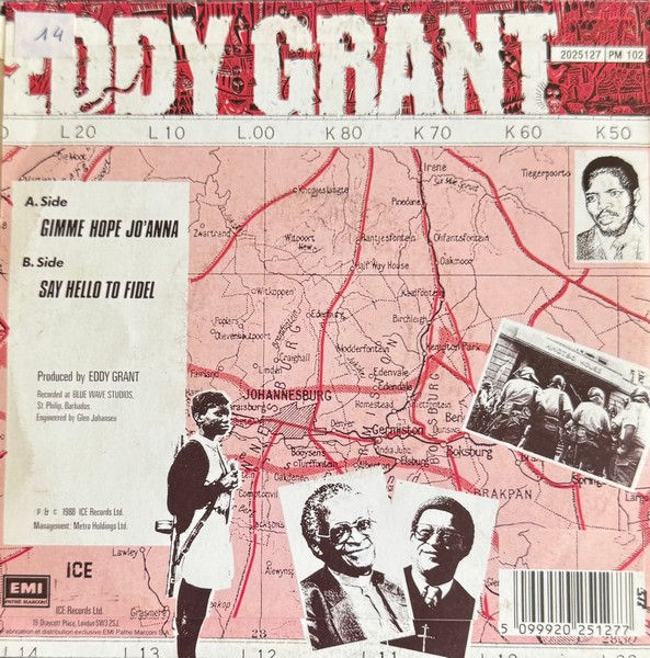 Miniature : Disque vinyle de Eddy Grant - Gimme Hope Jo'Anna en vente sur www.vinylesandvintage.com