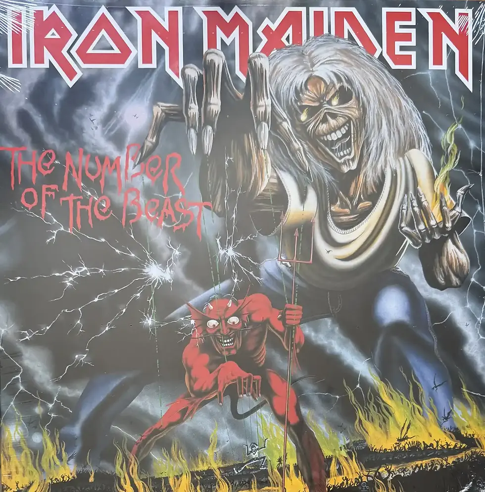 Disque vinyle de Iron Maiden - The Number Of The Beast | Vinyles & Vintage