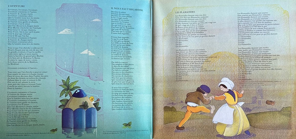 Miniature : Disque vinyle de Jacques Brel - Les Flamandes en vente sur www.vinylesandvintage.com