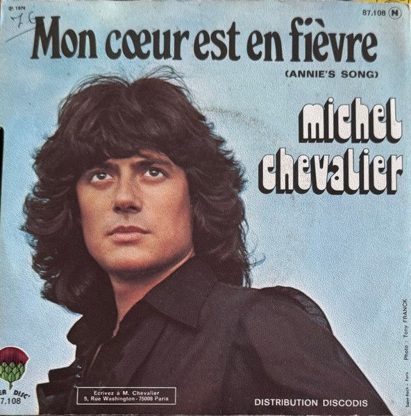 Disque vinyle de Michel Chevalier - Je Ne Cherche Que L'amour en vente sur www.vinylesanvintage.com