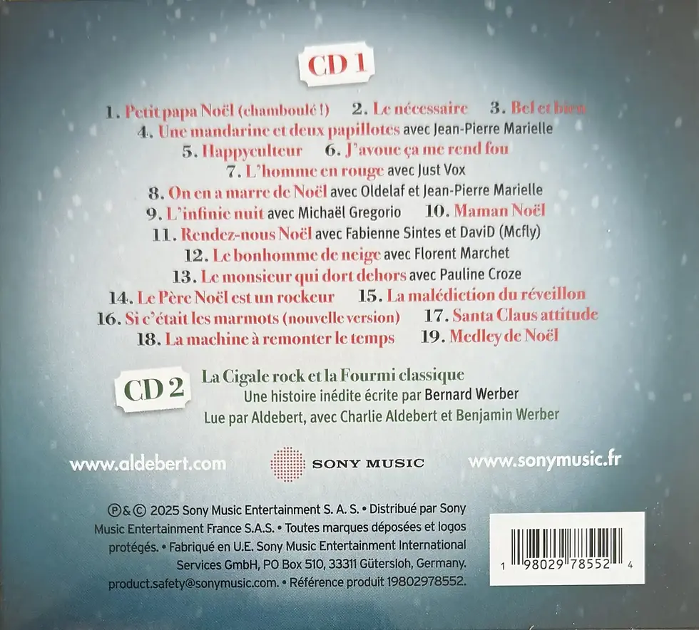 CD audio de Aldebert - Enfantillages de Noël | Vinyles & Vintage