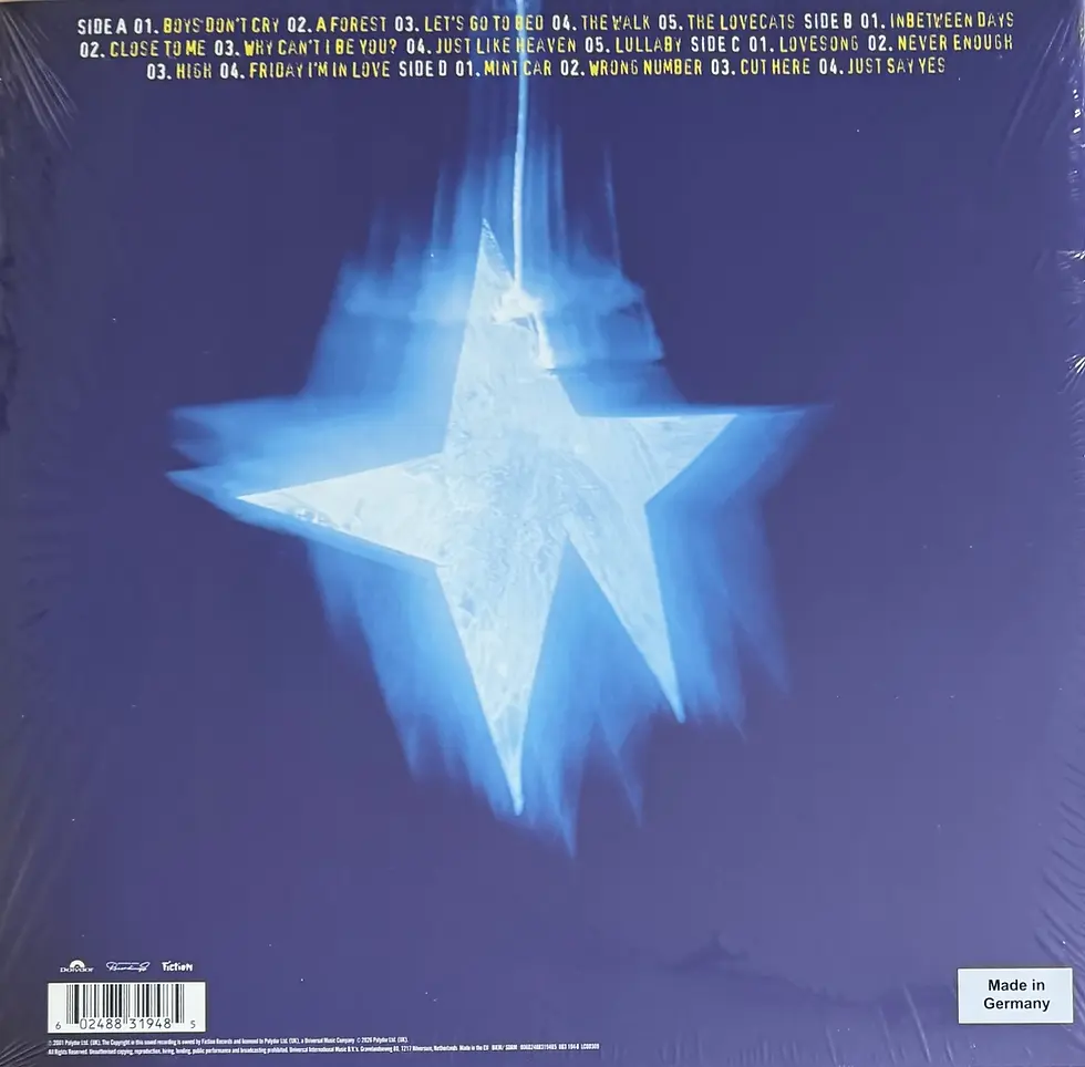 Disque vinyle de The Cure - Greatest Hits (25eme Anniversaire) | Vinyles & Vintage