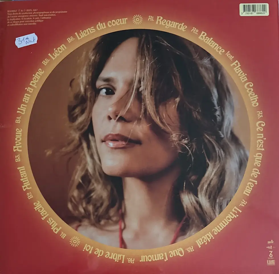 Disque vinyle de Vanille - Regarde | Vinyles & Vintage