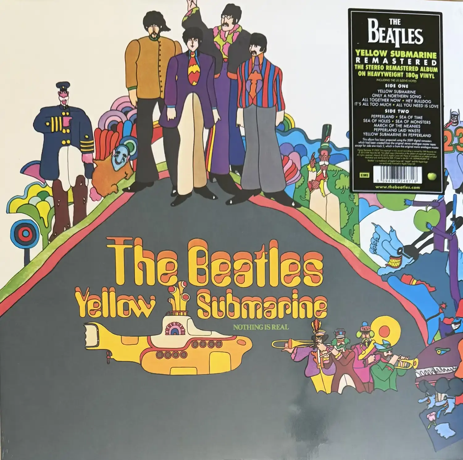 Disque vinyle de The Beatles - Yellow Submarine | Vinyles & Vintage