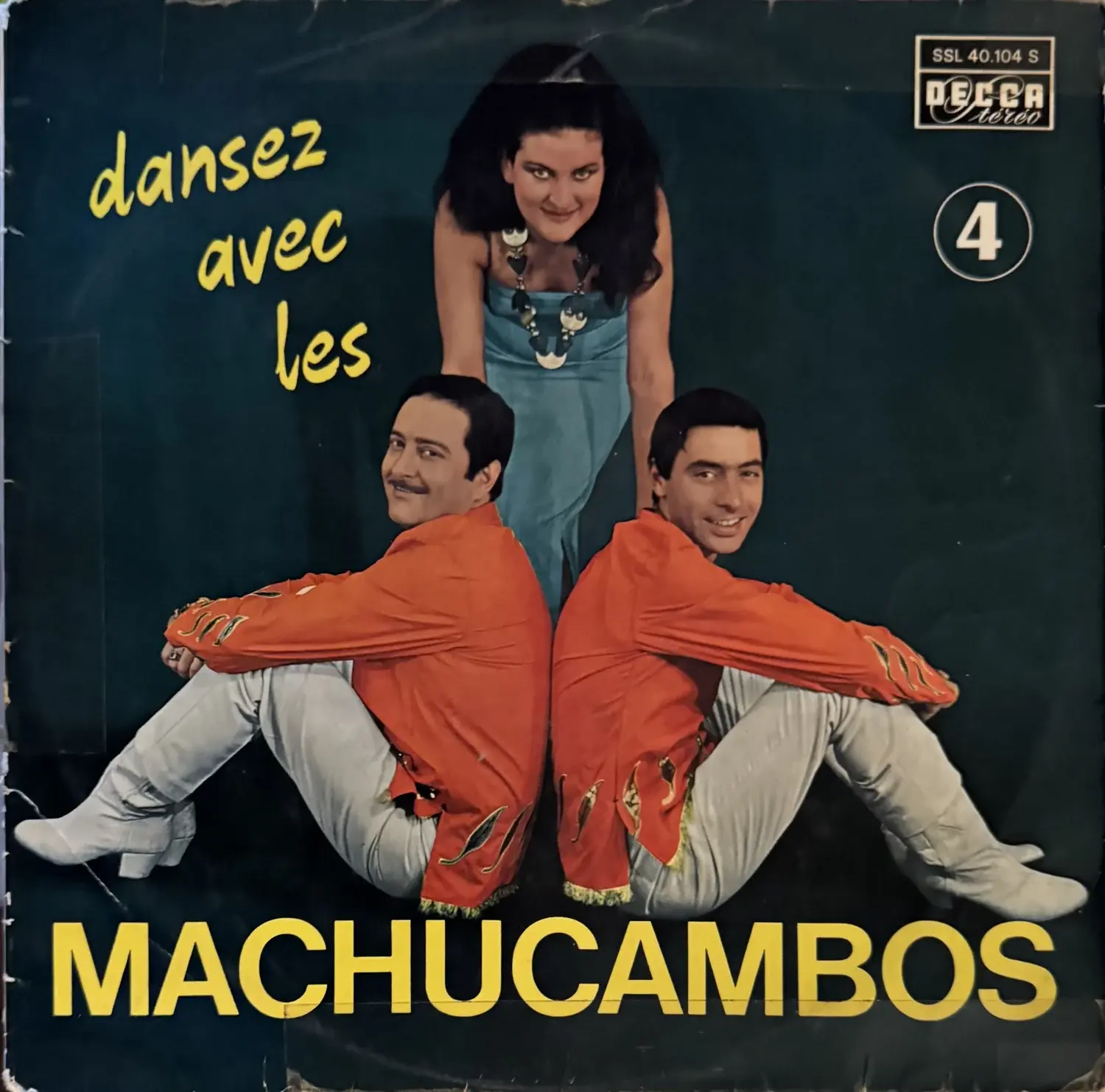 Disque vinyle de Les Machucambos - Dansez Avec Les Machucambos N° 4 en vente sur Vinyles & Vintage