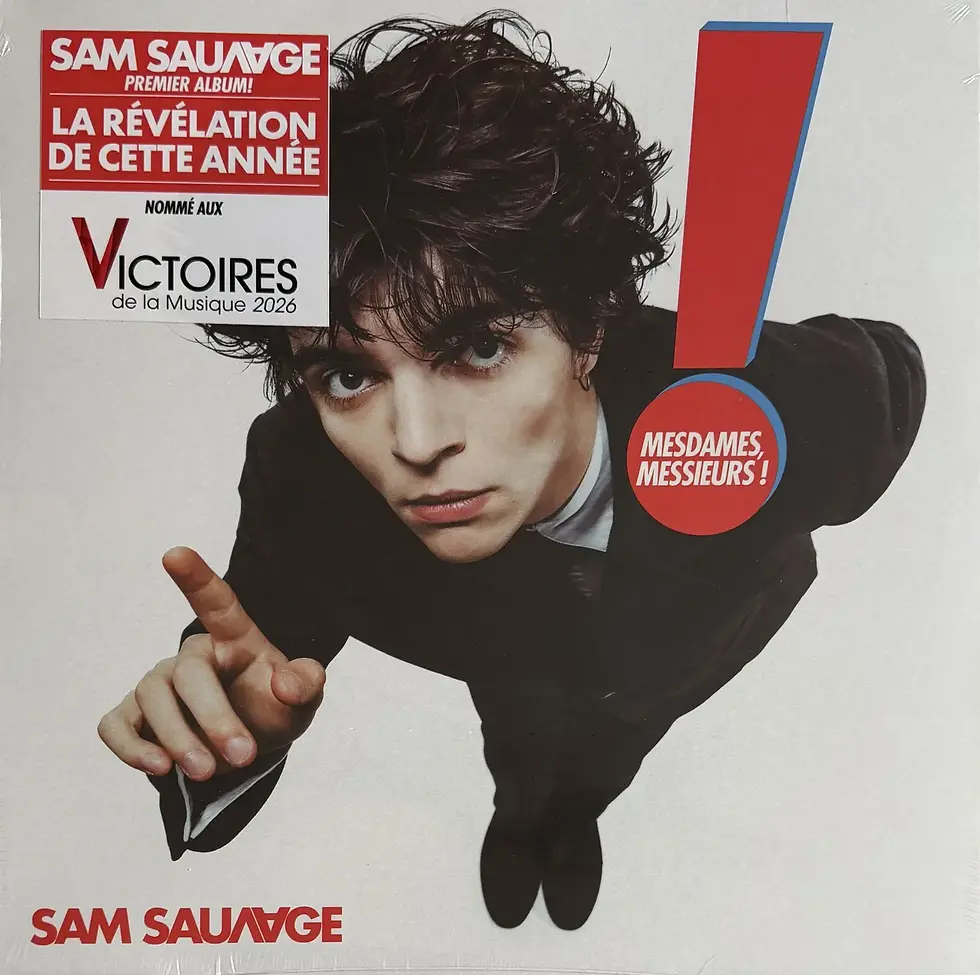 Disque vinyle de Sam Sauvage - Mesdames, Messieurs ! | Vinyles & Vintage