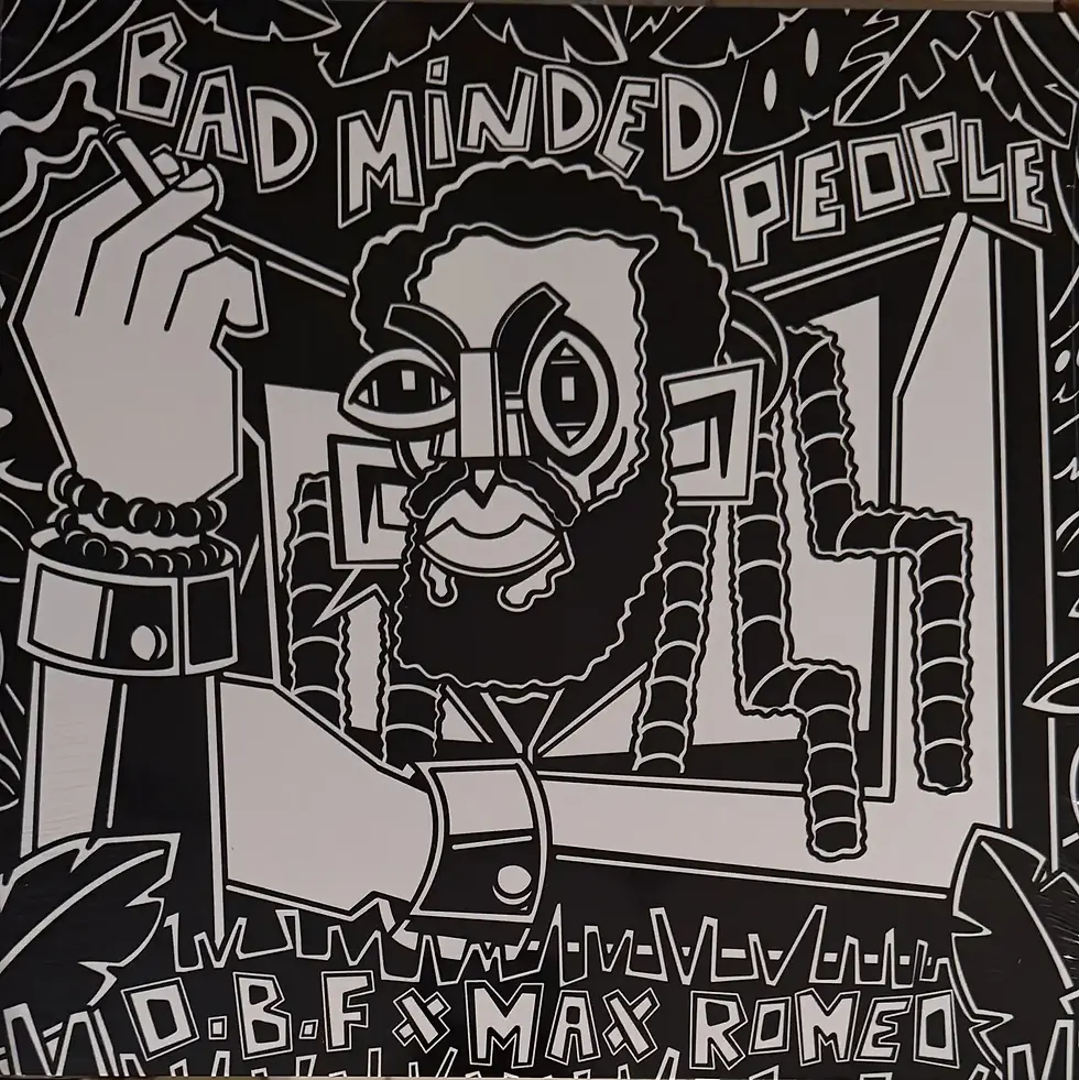 Disque vinyle de Max Romeo, O.B.F. - Bad Minded People | Vinyles & Vintage