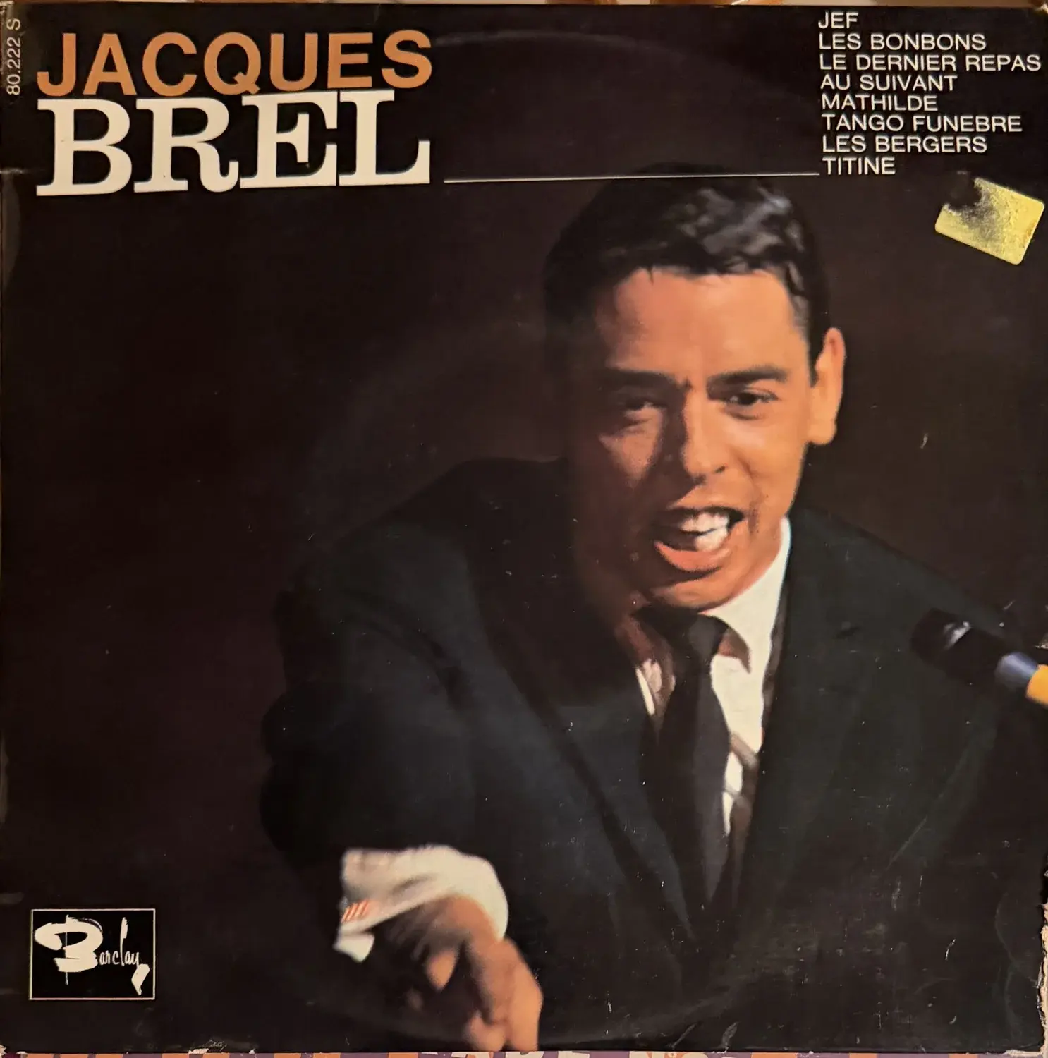 Disque vinyle de Jacques Brel - Mathilde | Vinyles & Vintage