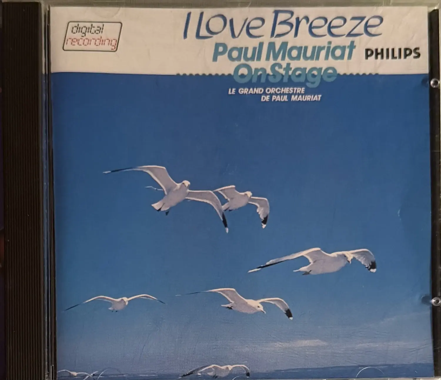 CD Audio de Le Grand Orchestre De Paul Mauriat - I Love Breeze: Paul Mauriat On Stage | Vinyles & Vintage