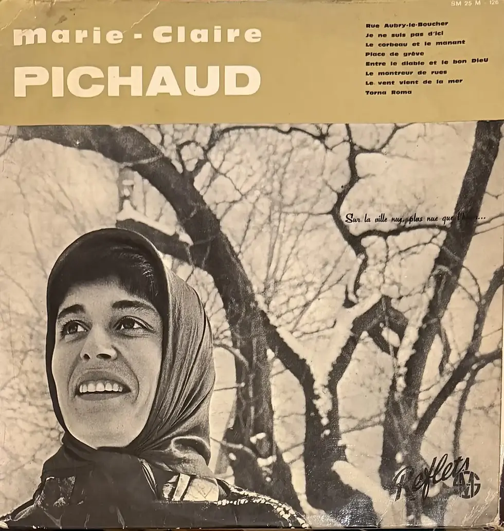 Disque vinyle de Marie-Claire Pichaud - Chante Paul Chaulot | Vinyles & Vintage