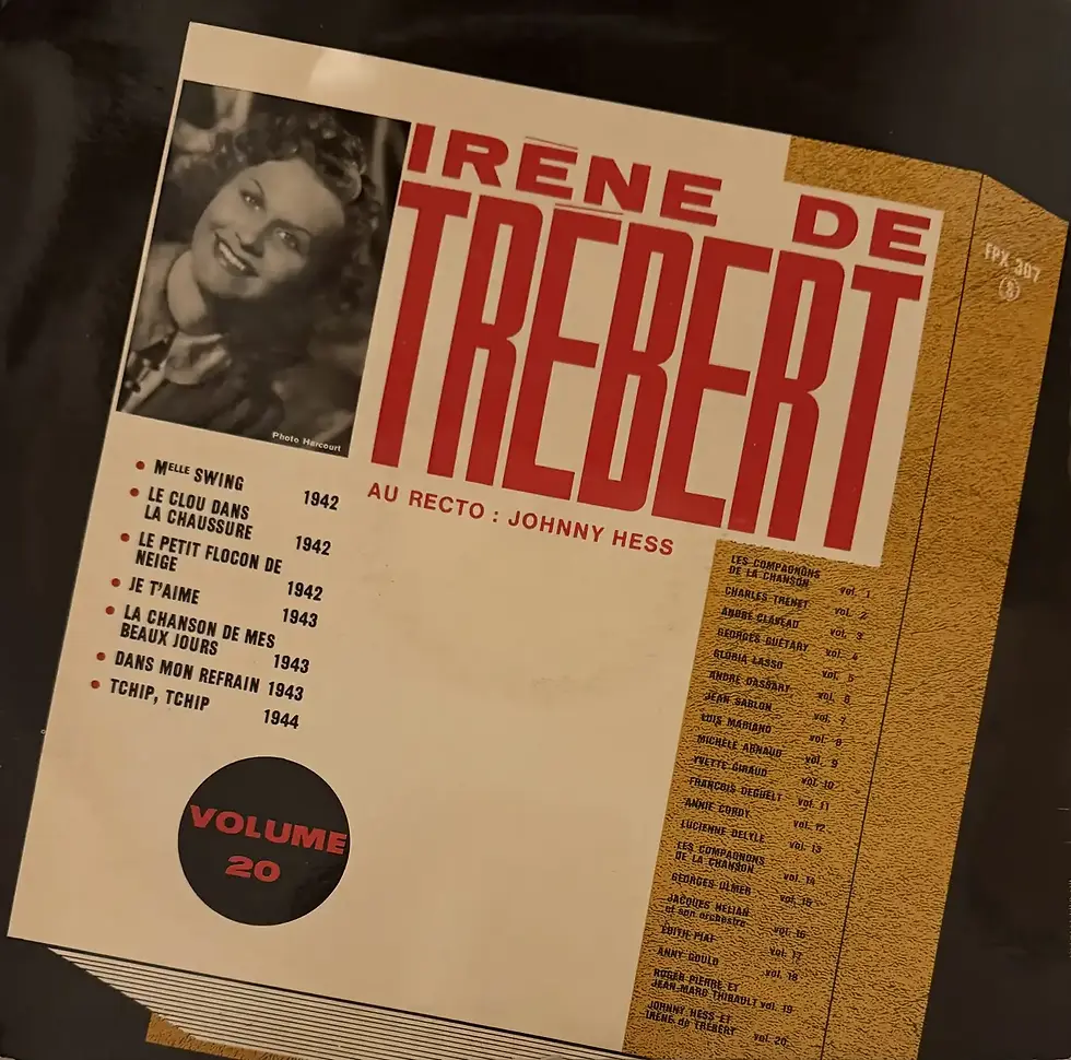 Disque vinyle de Johnny Hess Et Irene De Trebert - Mes Premières Chansons, Vol 20 | Vinyles & Vintage