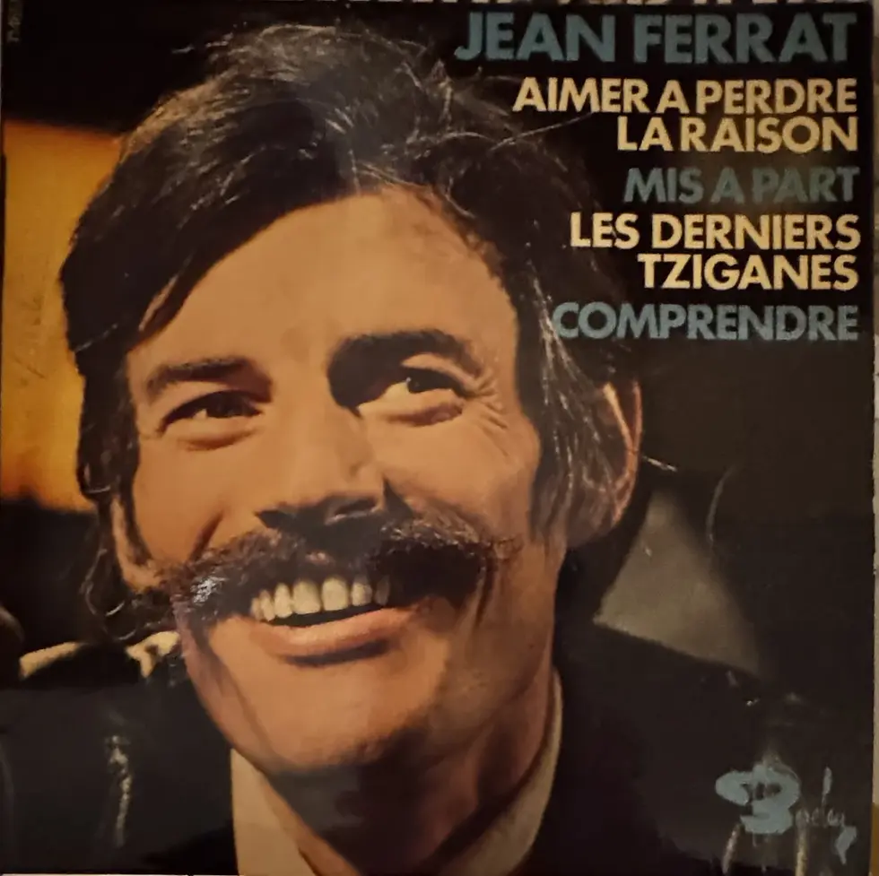 Disque vinyle de Jean Ferrat - Aimer À Perdre La Raison | Vinyles & Vintage
