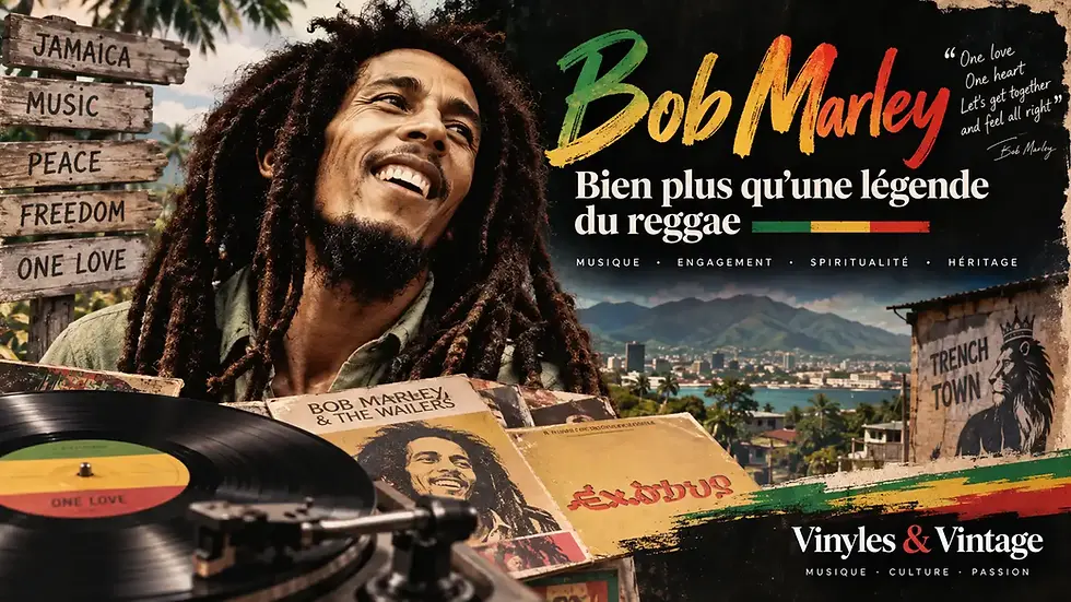 Bob Marley : bien plus qu'une légende du reggae